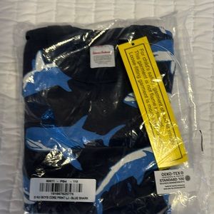 NWT Hanna Andersson shark long-sleeve pajamas